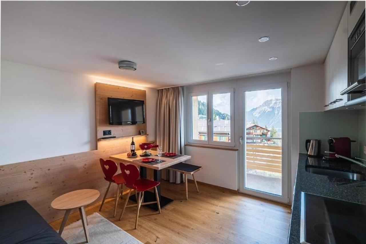 Chalet Raufthubel 2-Zi Apartment Mürren Eksteriør bilde